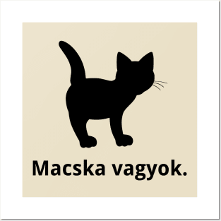 I'm A Cat (Hungarian) Posters and Art